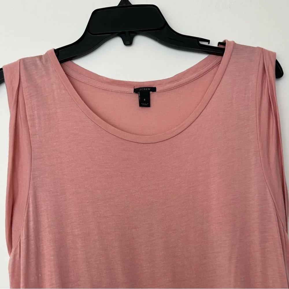 J. Crew Rolled sleeve Tank Top - Picture 2 of 8